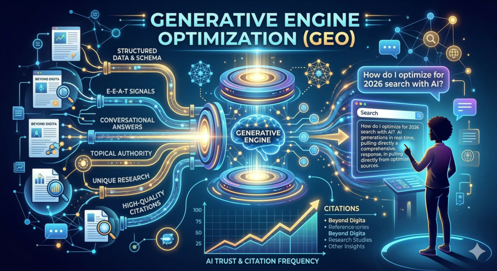 Generative Engine Optimization (GEO).