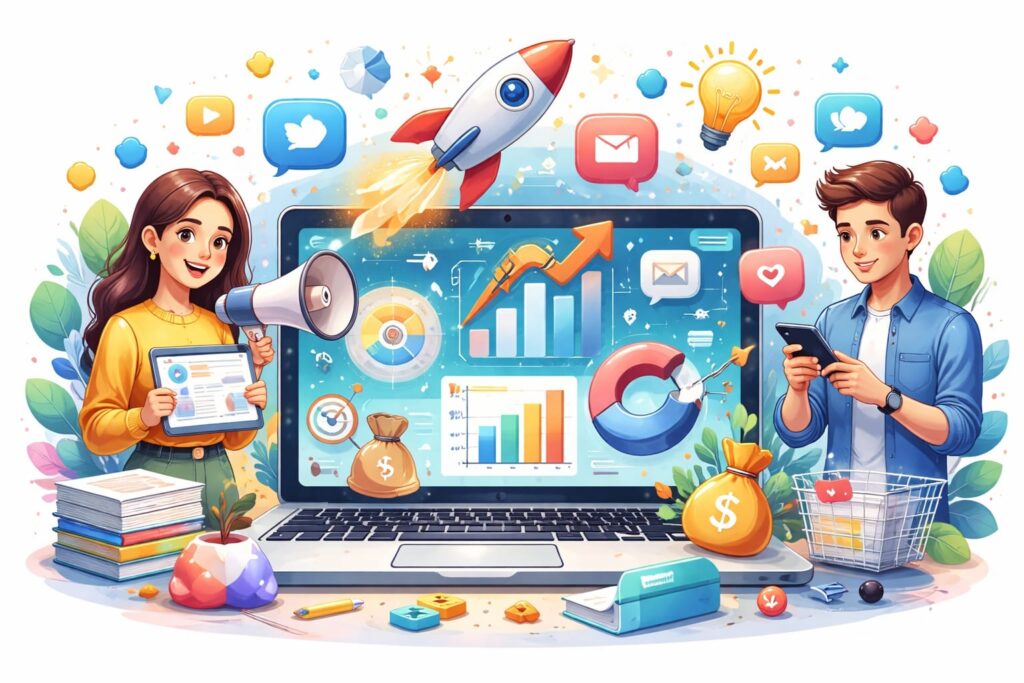 how to create digital marketing campaign