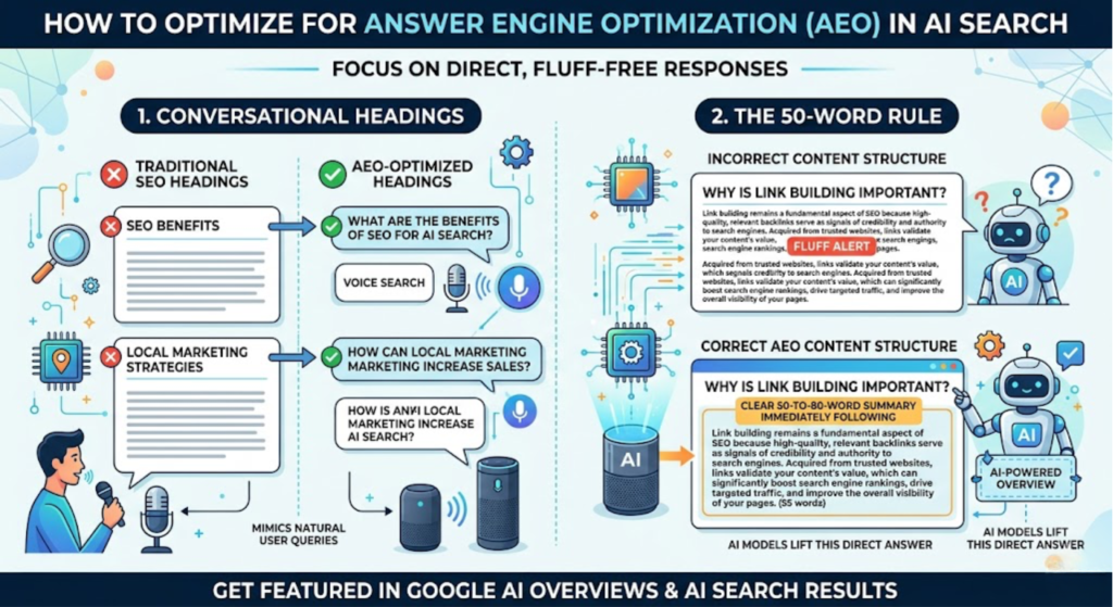 how to rank in AI search & Google AI overviews