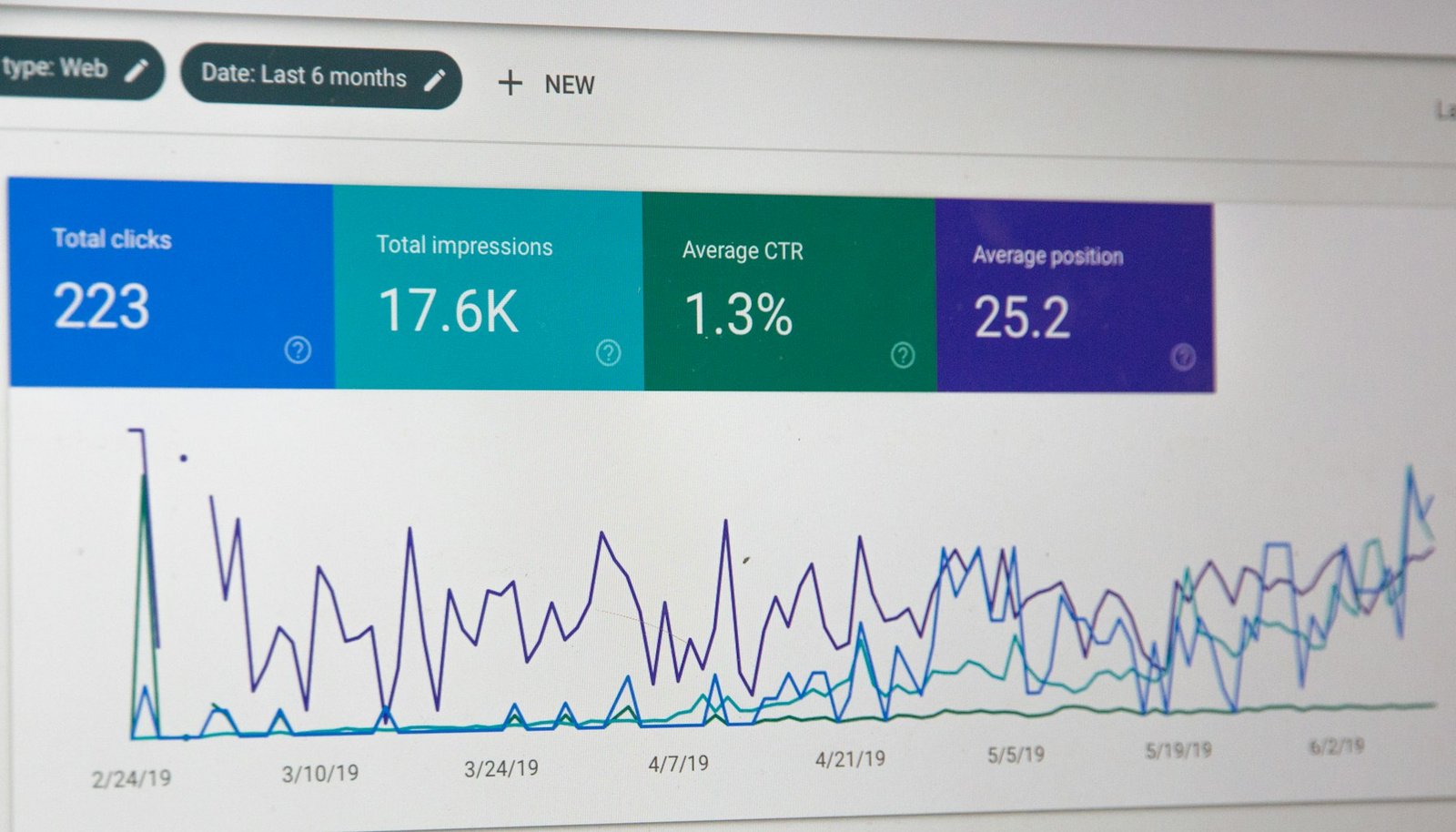 Marketer examining attribution paths on a laptop screen